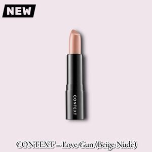New NIB CONTEXT Matte Lipstick – Love Gun Makeup (Beige Nude)